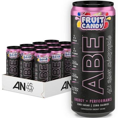 ABE Energy + Performance Cans, Fruit Candy - 12 x 330 ml.