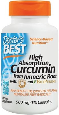 Best Curcumin C3 Complex, 500mg - 120 caps