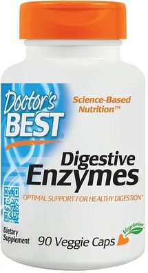 Best Digestive Enzymes - 90 veggie caps