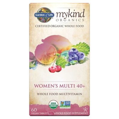 Mykind Organics Womens Multi 40+ - 60 tabs