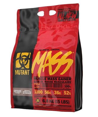 Mutant Mass, Chocolate Fudge Brownie - 6800g