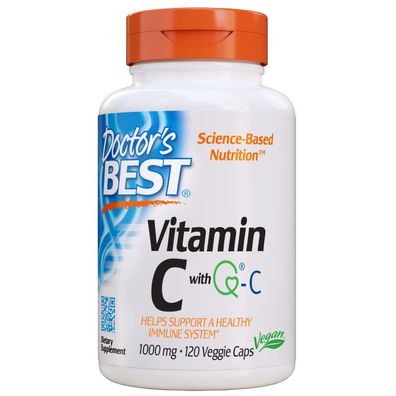 Best Vitamin C with Quali-C, 1000mg - 120 vcaps