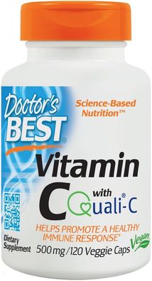 Vitamin C with Quali-C, 500mg - 120 vcaps