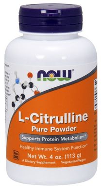 L-Citrulline, 100% Pure Powder - 113g