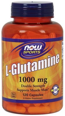 L-Glutamine, 1000mg - 120 caps