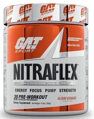 Nitraflex Advanced, Blood Orange - 306g