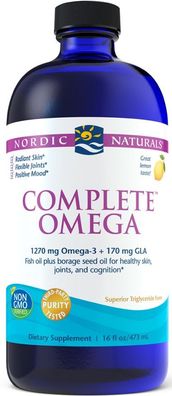 Complete Omega, 1270mg Lemon - 473 ml