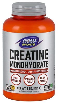 Creatine Monohydrate, Pure Powder - 227g