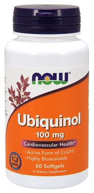 Ubiquinol, 100mg - 60 softgels