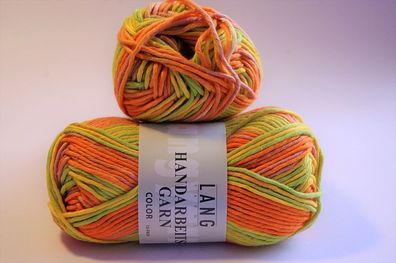 50g Handarbeitsgarn 12/12 color - Topflappengarn in neuer Aufmachung