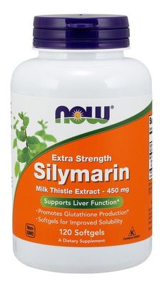 Silymarin Milk Thistle Extract, Extra Strength - 120 softgels