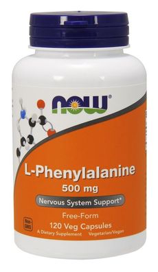 L-Phenylalanine, 500mg - 120 caps