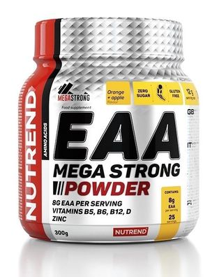 EAA Mega Strong Powder, Orange + Apple - 300g