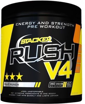 Rush V4, Fruit Punch - 360g