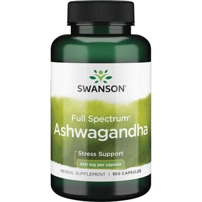 Ashwagandha, 450mg - 100 caps