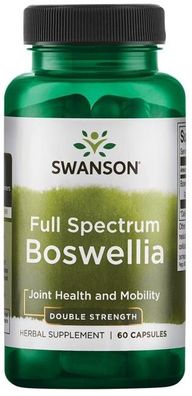 Full Spectrum Boswellia, 800mg Double Strength - 60 caps