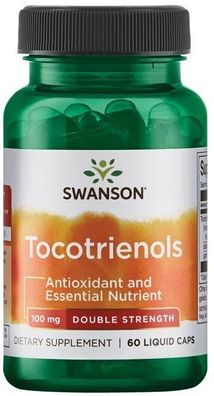 Tocotrienols, 100mg Double Strength - 60 liquid caps