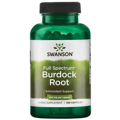 Burdock Root, 460mg - 100 caps