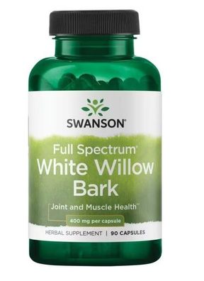 White Willow Bark, 400mg - 90 caps
