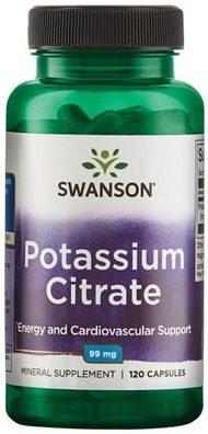 Potassium Citrate, 99mg - 120 caps