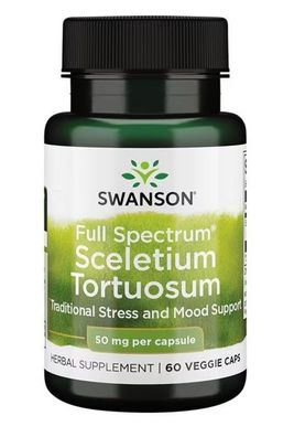 Full Spectrum Sceletium Tortuosum, 50mg - 60 vcaps