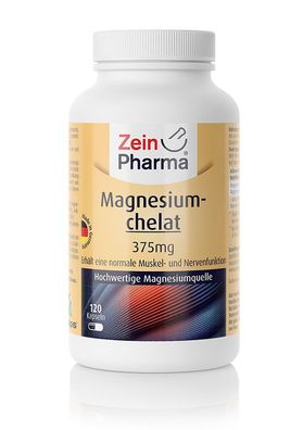 Magnesium Chelate, 375mg - 120 caps