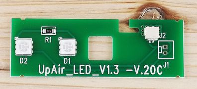 UpAir One LED hinten grün