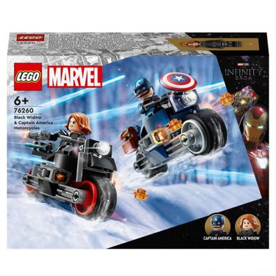 LEGO® Marvel Super Heroes 76260 Black Widow & Captain America Motorcycles