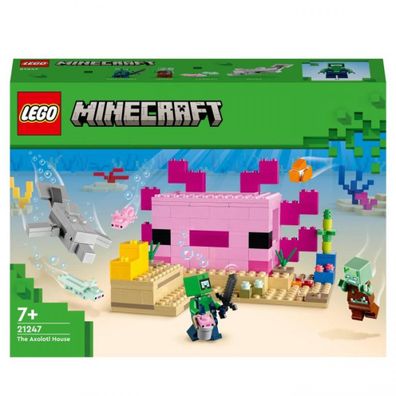LEGO® Minecraft? 21247 Das Axolotl-Haus