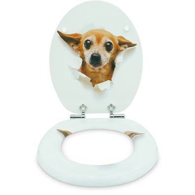 WC Sitz aus Holz mit Absenkautomatik "Chihuahua"