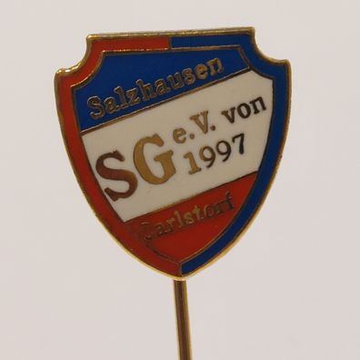 Fussball Anstecknadel SG Salzhausen Garlsdorf 1997 FV Niedersachsen Kr. Harburg