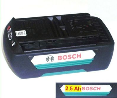 Bosch Rotak Ersatz-Akku 36 V 2,5 Ah Rotak Garten AHS AKS ALB ART (Neubestückt)