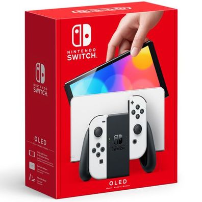 Switch Konsole OLED Weiß Nintendo - Nintendo 10007454 - (Nintendo Switch ...