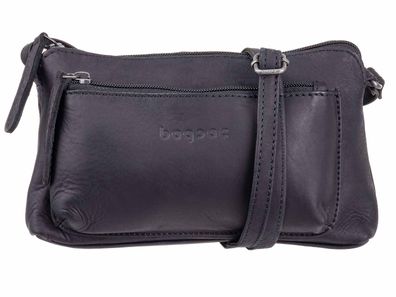 Bagsac Damen Leder Reißverschlusstasche B488001