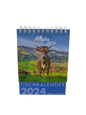 Mini Tischkalender Allgäu 2024 - Motivkalender