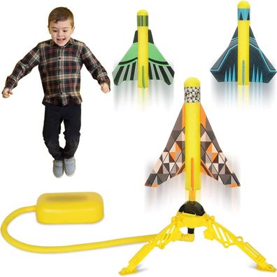 Spielzeug-Luftraketenwerfer - lustige Outdoor-Aktivität für Kinder