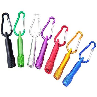 Schlüsselanhänger Taschenlampe(7 Stück), Portable Bunte Mini LED Taschenlampe