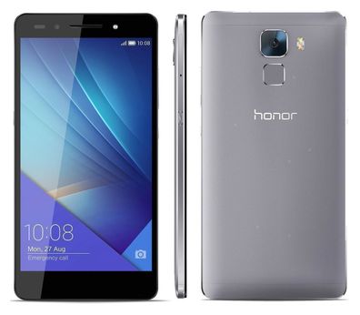 Honor 7 Dual Sim Grau PLK-L01 LTE 3GB/16GB 13,21cm (5,2Zoll) LTE Android Smartphone
