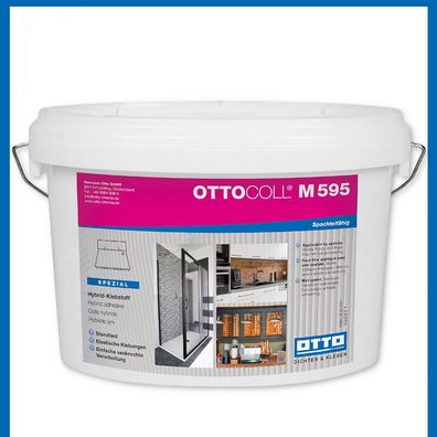 Otto Chemie Ottocoll M595 5Kg Eimer Hybrid-Klebstoff Flächenkleber