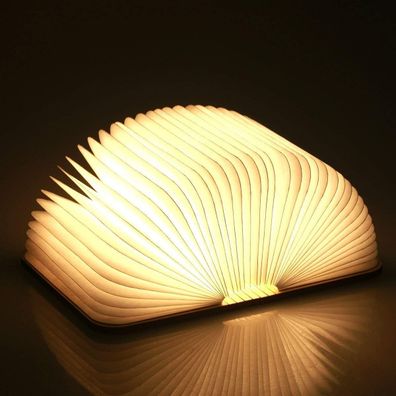 Hölzerne Faltende Buchlampe, Magnetisches LED Buchlampen, Dekorative
