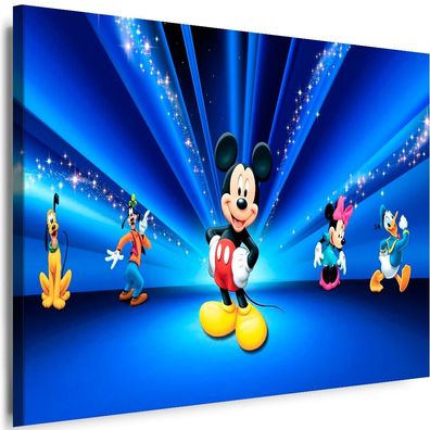 Leinwand Bilder Micky Maus Disney Film Kunstdruck Wandbilder