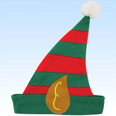 2 x Elfenmütze Hut für Elfen Mütze Hut für Kostüm Elfe Waldgeist Faschingskostüm
