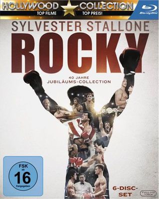 Rocky - The Complete Saga (BR) 7Disc Alle sechs Filme über die Box-Legende - MGM 357