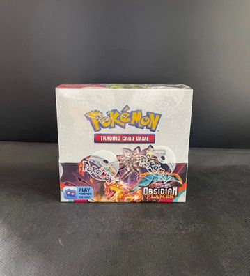 Pokemon Scarlet & Violet Obsidian Flames Display Booster Box Karten Englisch TCG
