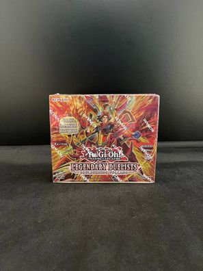 Yu-Gi-Oh! Legendary Duelists: Soulburning Volcano Booster Box Display Englisch