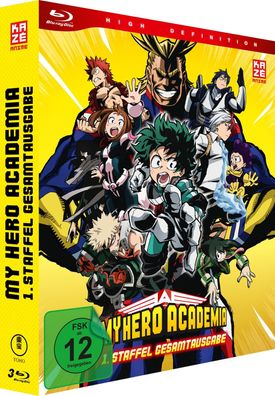 My Hero Academia - Staffel 1 - Gesamtausgabe - Deluxe Edition - Blu-Ray - NEU