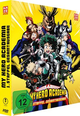 My Hero Academia - Staffel 1 - Gesamtausgabe - Deluxe Edition - DVD - NEU