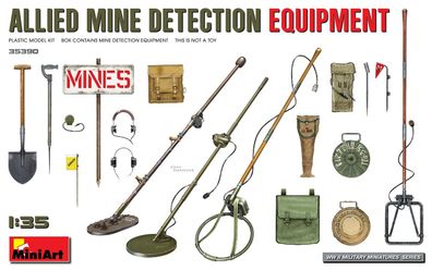 Miniart ! Allied Mine Detection Equipment