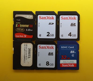 SanDisk | Swissbit 1GB Extreme III 2GB 4GB 8GB 32GB Secure Digital SD SDHC 1 2 4 8 GB