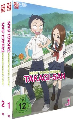 Nicht schon wieder, Takagi-san - Staffel 1 - Bundle Vol.1-2 - DVD - NEU